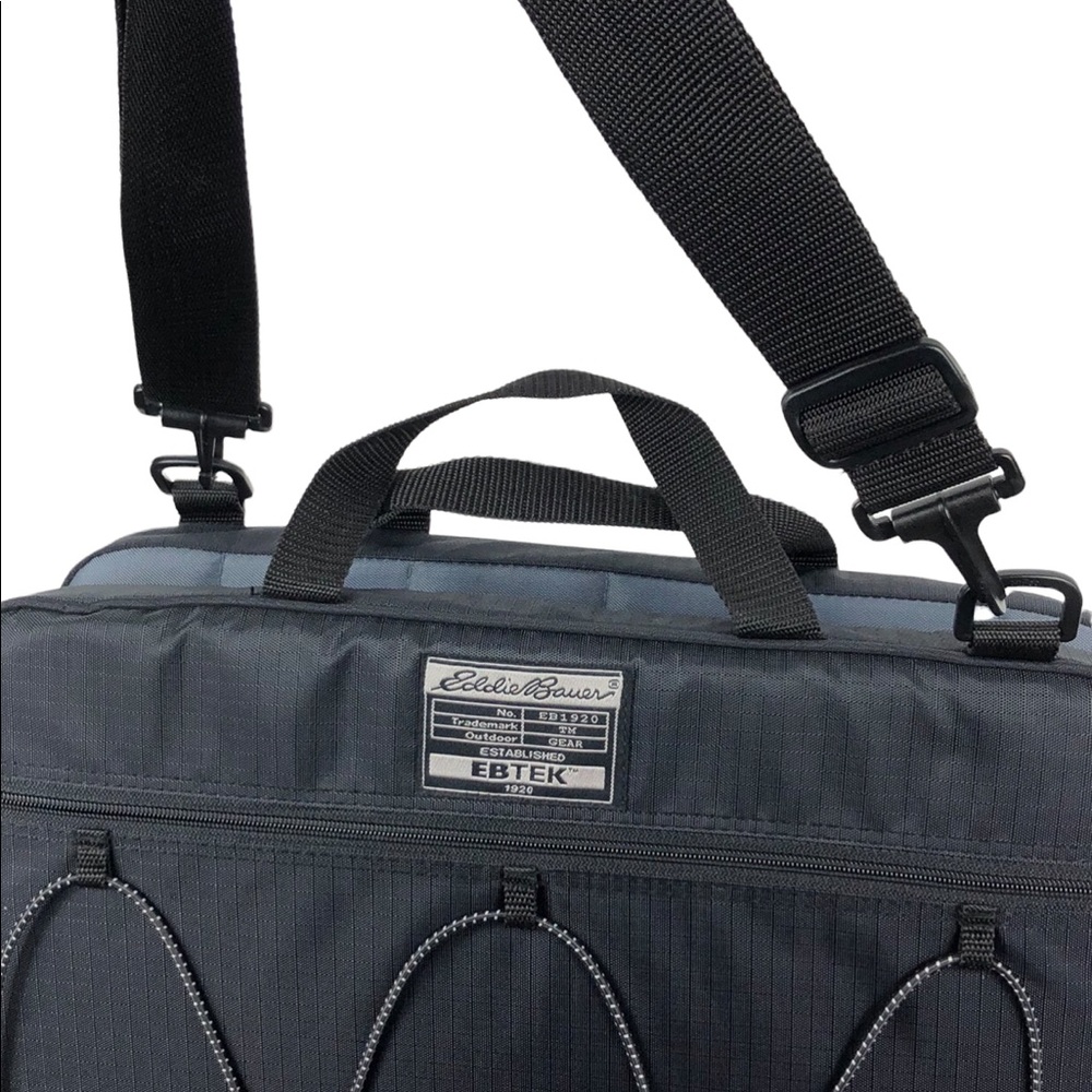 Eddie Bauer Black Laptop Bag - Picture 2 of 7